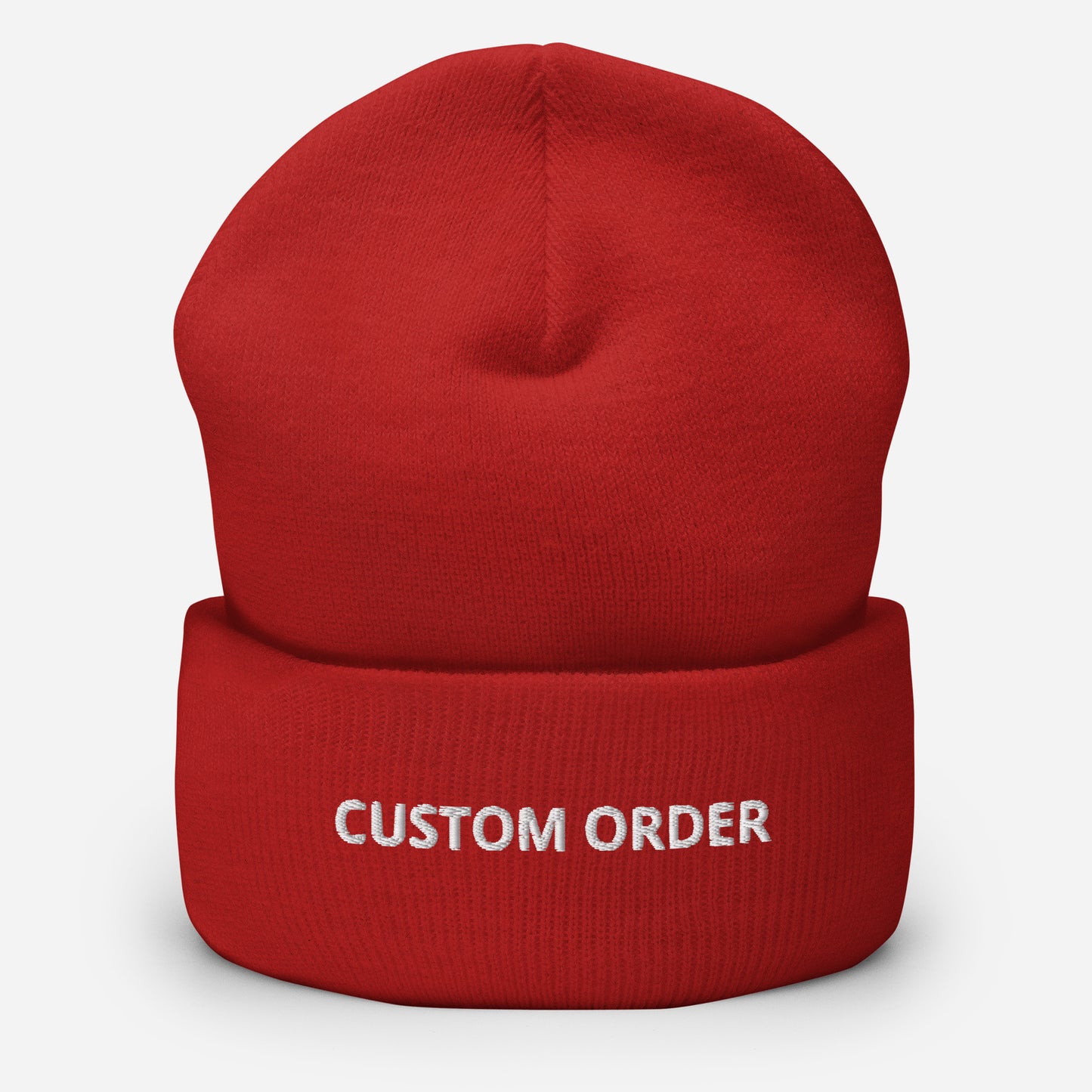 CUSTOM Cuffed Beanie