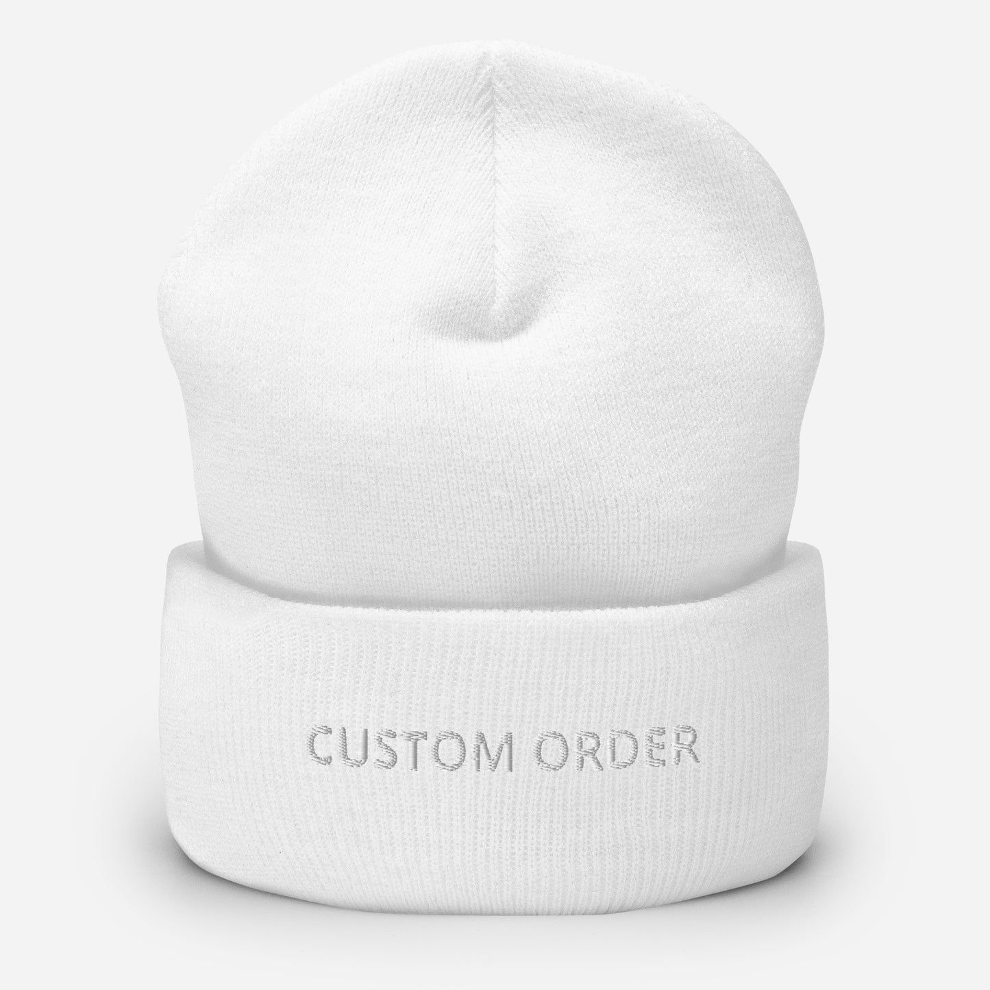 CUSTOM Cuffed Beanie