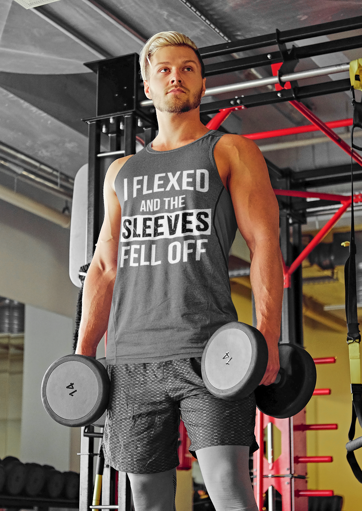 Men I Flexed Muscle Shirt