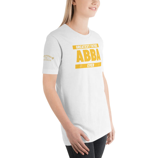 WOMAN T-SHIRT GREATEST FATHER (ABBA)